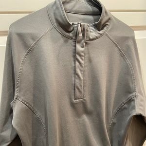 Peter Millar Men’s zip up grey jacket